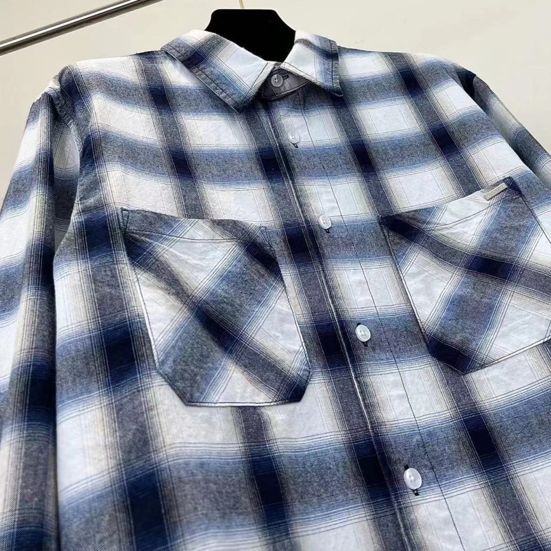 AMIRI 2022 New Retro Template Plaid Shirt - Image 2