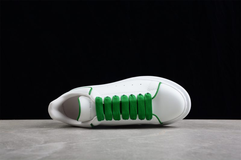 Alex McQ  men and women sneakers whiteu002Fgreen - Image 4