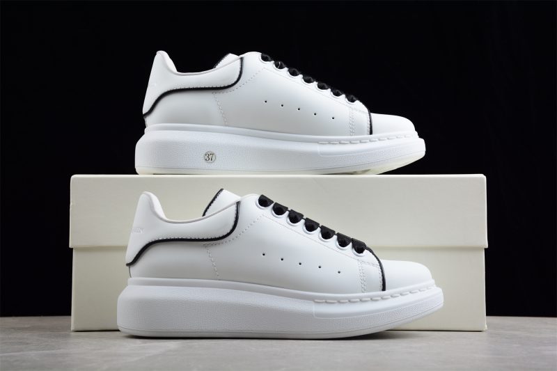 Alex McQ  men and women sneakers whiteu002Fblack - Image 3