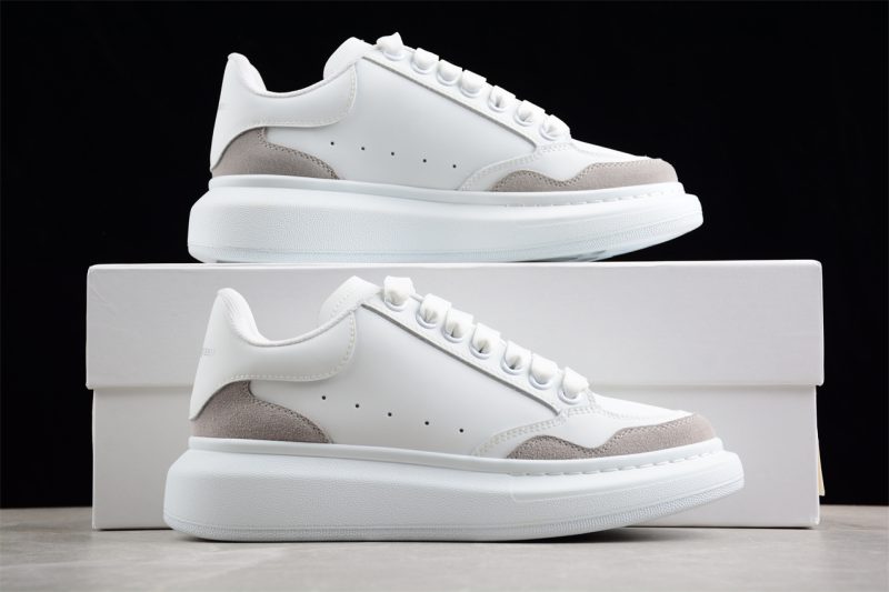 Alex McQ  men and women sneakers whiteu002Fwhiteu002Fbrown - Image 3