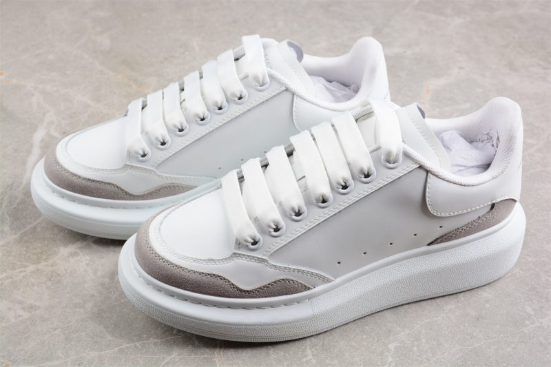 Alex McQ  men and women sneakers whiteu002Fwhiteu002Fbrown - Image 9