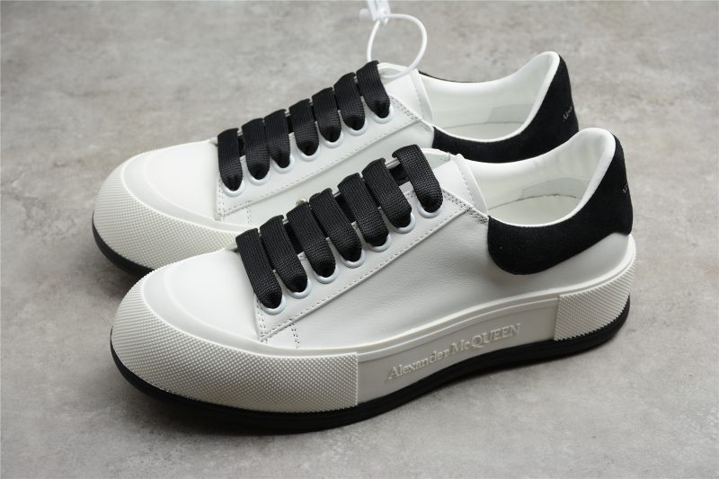 Alex McQ  women sneakers white black