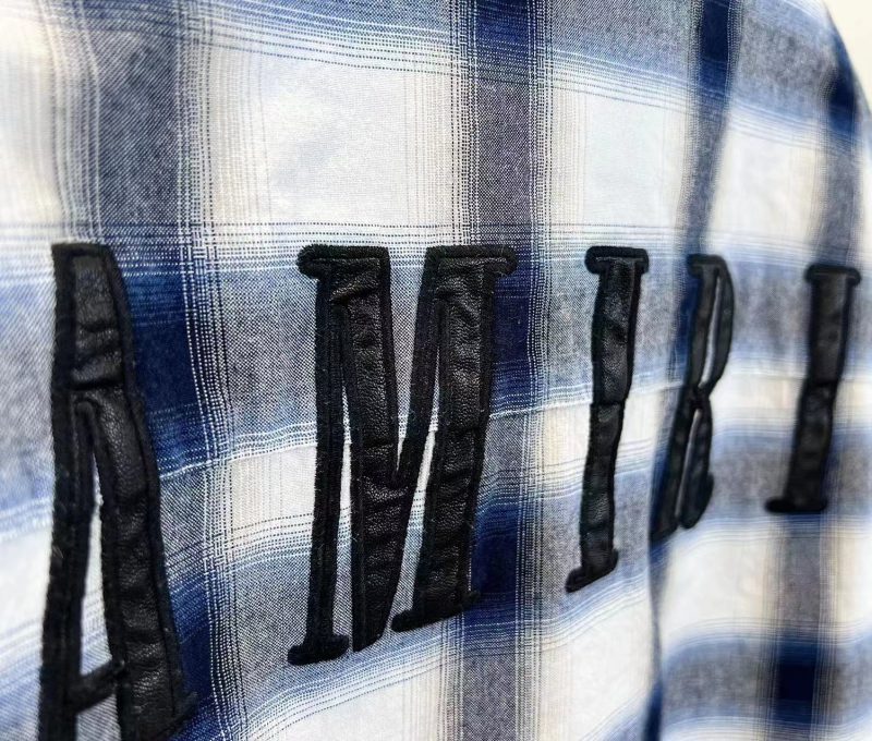 AMIRI 2022 New Retro Template Plaid Shirt - Image 3