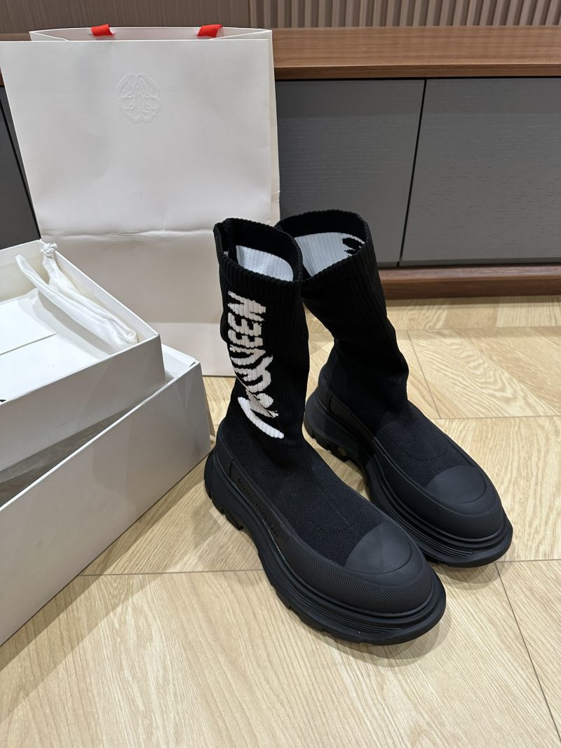 Alex McQ  women Graffiti read Slick boot - Image 3